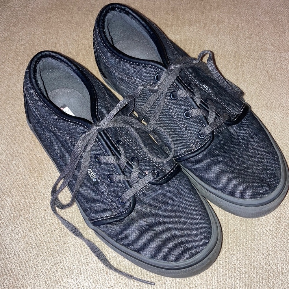 VANS Pro Denim Chukka Low Skate Sneaker Shoe Size 3.5